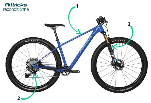 Produit Reconditionné - VTT Semi Rigide Pivot LES SL Shimano XTR 12V 29' Bleu 2022