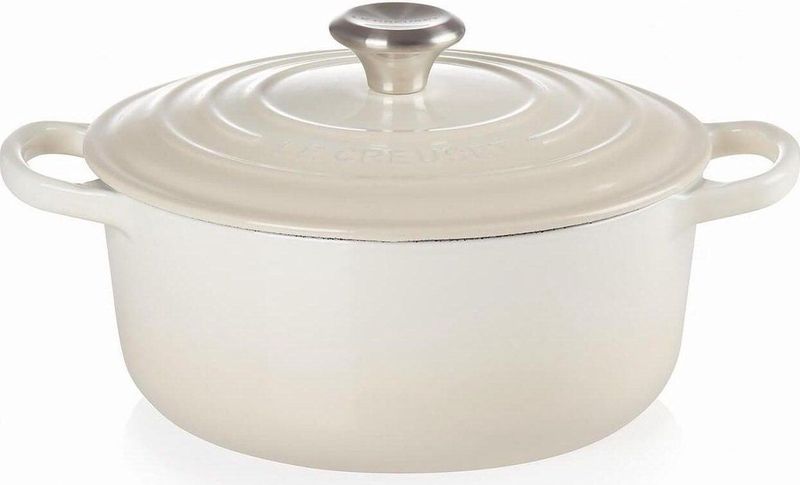 Le Creuset - Signature - Braadpan - Meringue - 28 cm