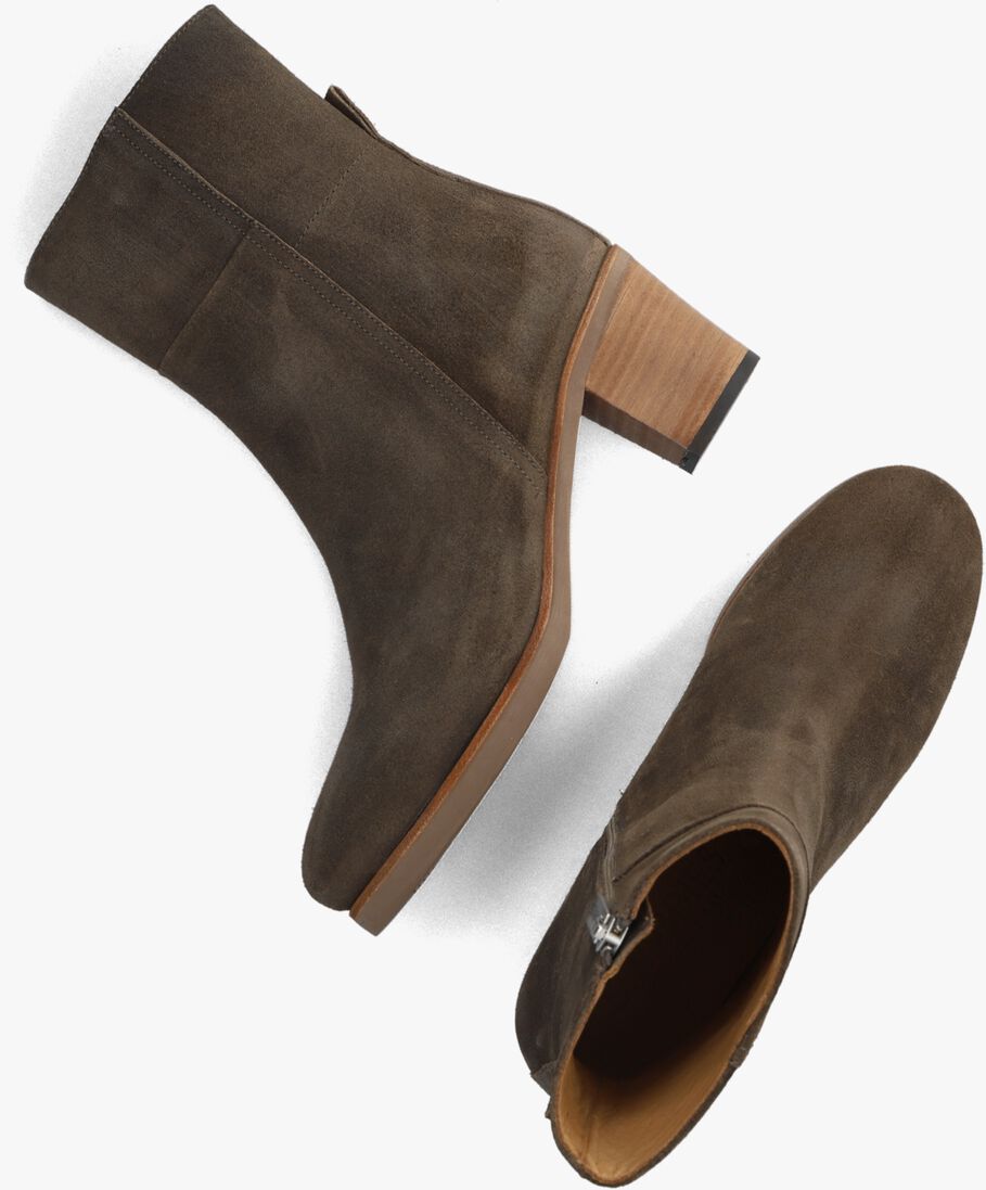 SHABBIES taupe shabbies enkellaarsjes lieve g ankle boot