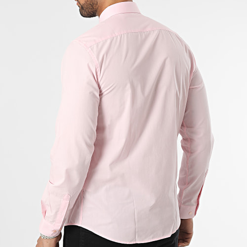Chemise Manches Longues Rose Clair