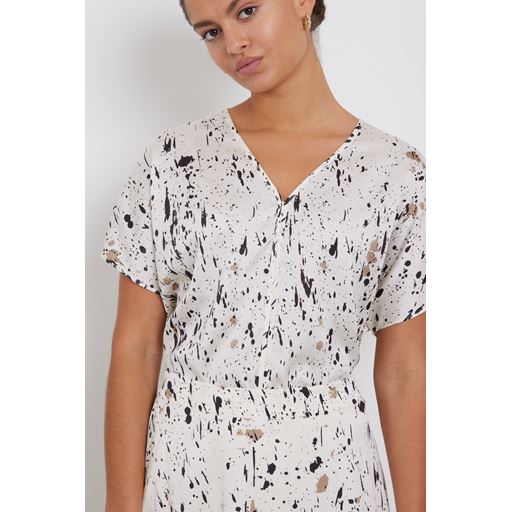 Bruuns Bazaar Acacia Phina Bluse, Paint Print, 44