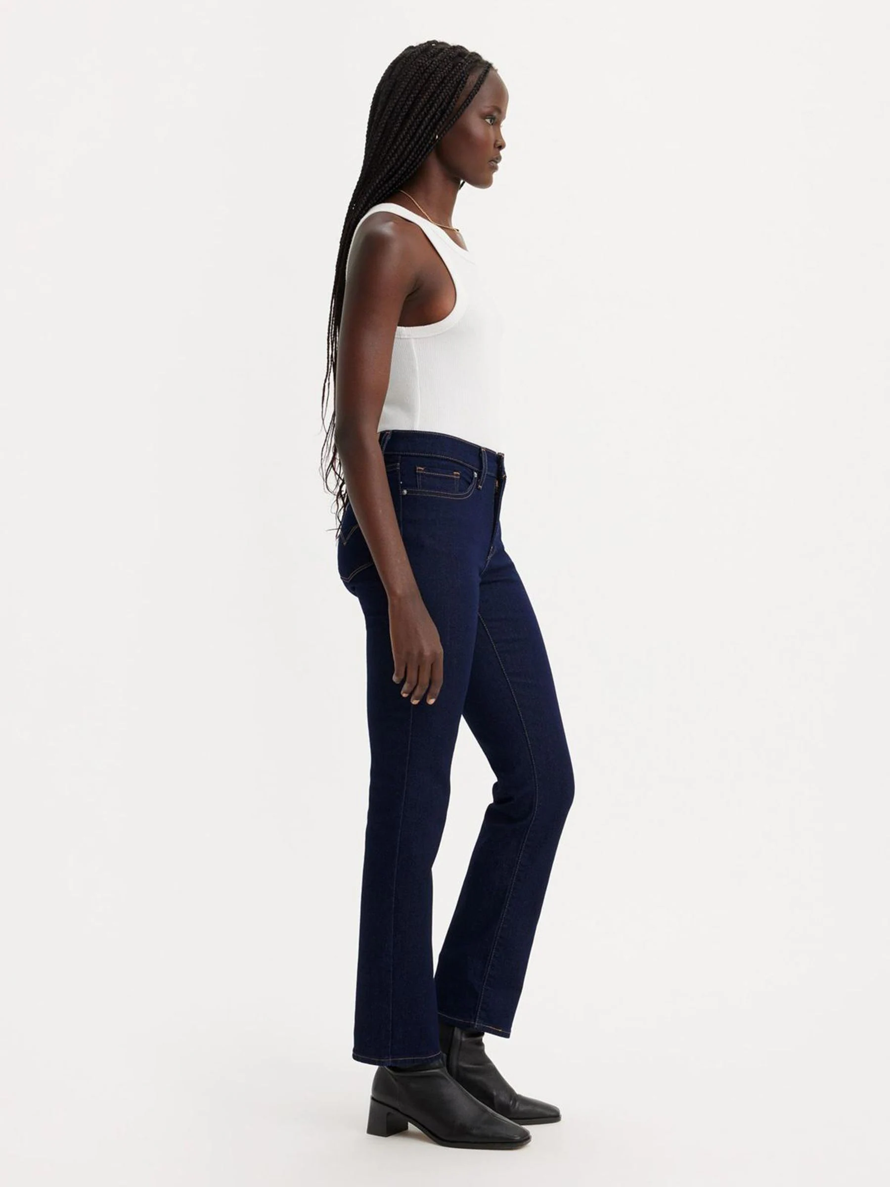 Donkerste lucht - Levi's® - 314™ - Vormgevende rechte jeans