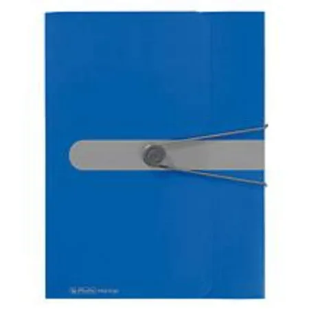 Herlitz Sammelbox A4, PP, opak blau, Füllhöhe 4cm