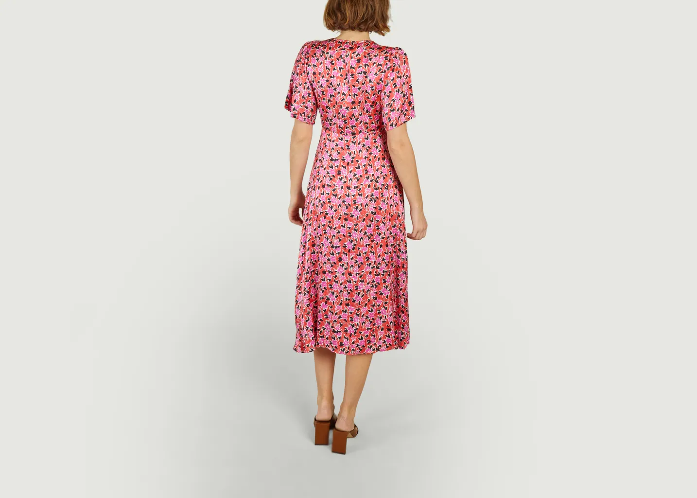 Robe midi imprimé fleuri Cedia Suncoo