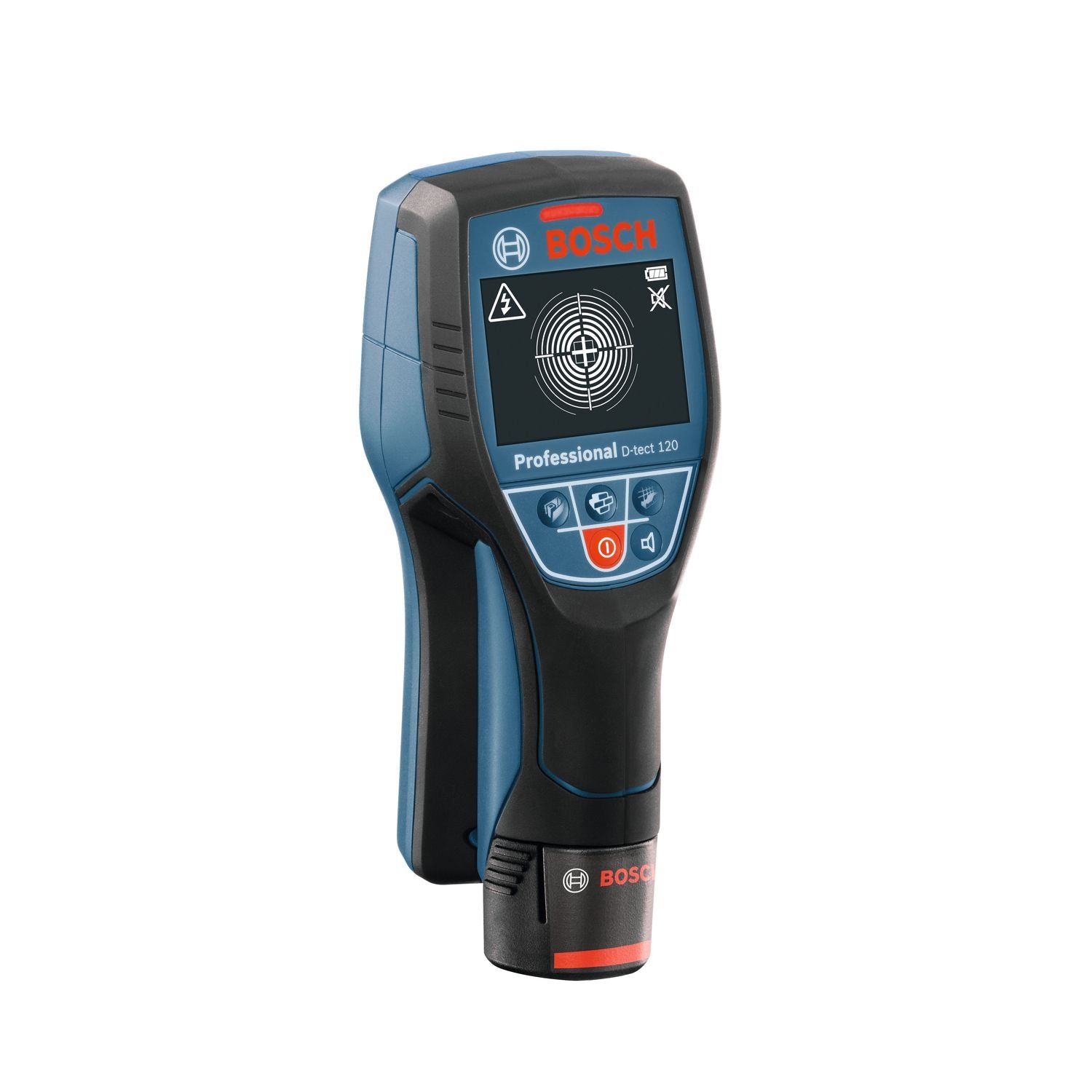 Bosch Professional D-TECT 120 Accu muurscanner 120mm 12V 2.0Ah in L-Boxx - 0601081301