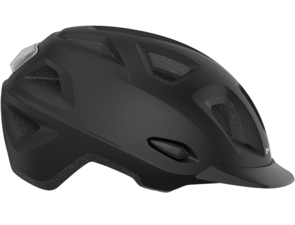 MET Mobilite LED Cykelhjelm, Black/Matt