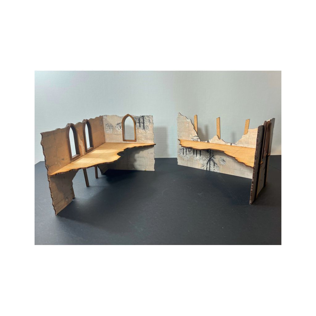 Imperial World: Two Storey Ruins Pack 1