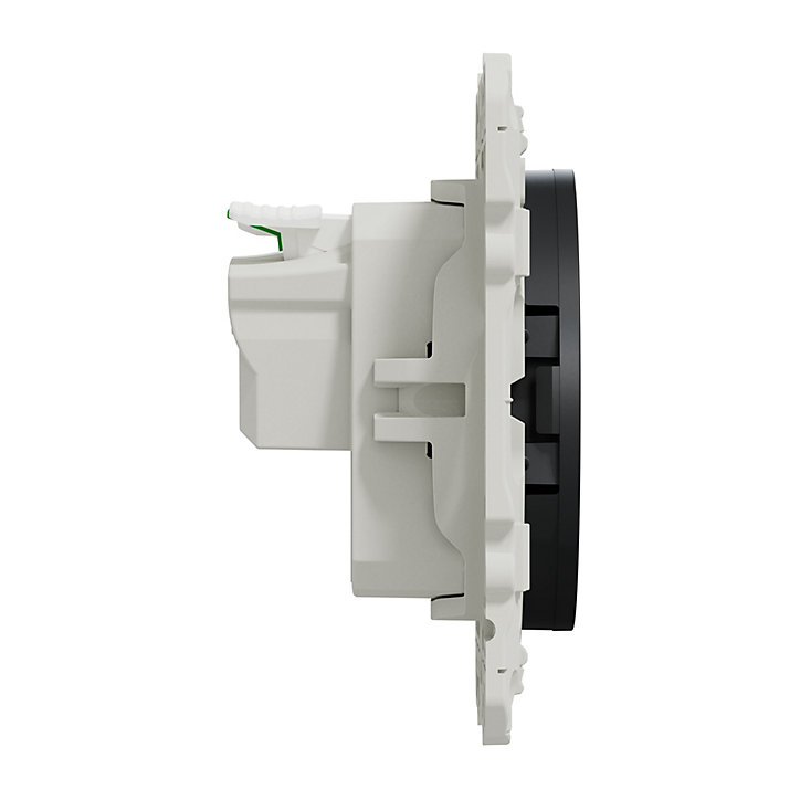 Mécanisme prise avec terre Schneider Electric Odace anthracite