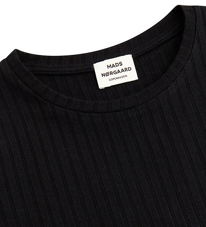 Mads N?rgaard Bluse - Rib - Talika Top - Blåck