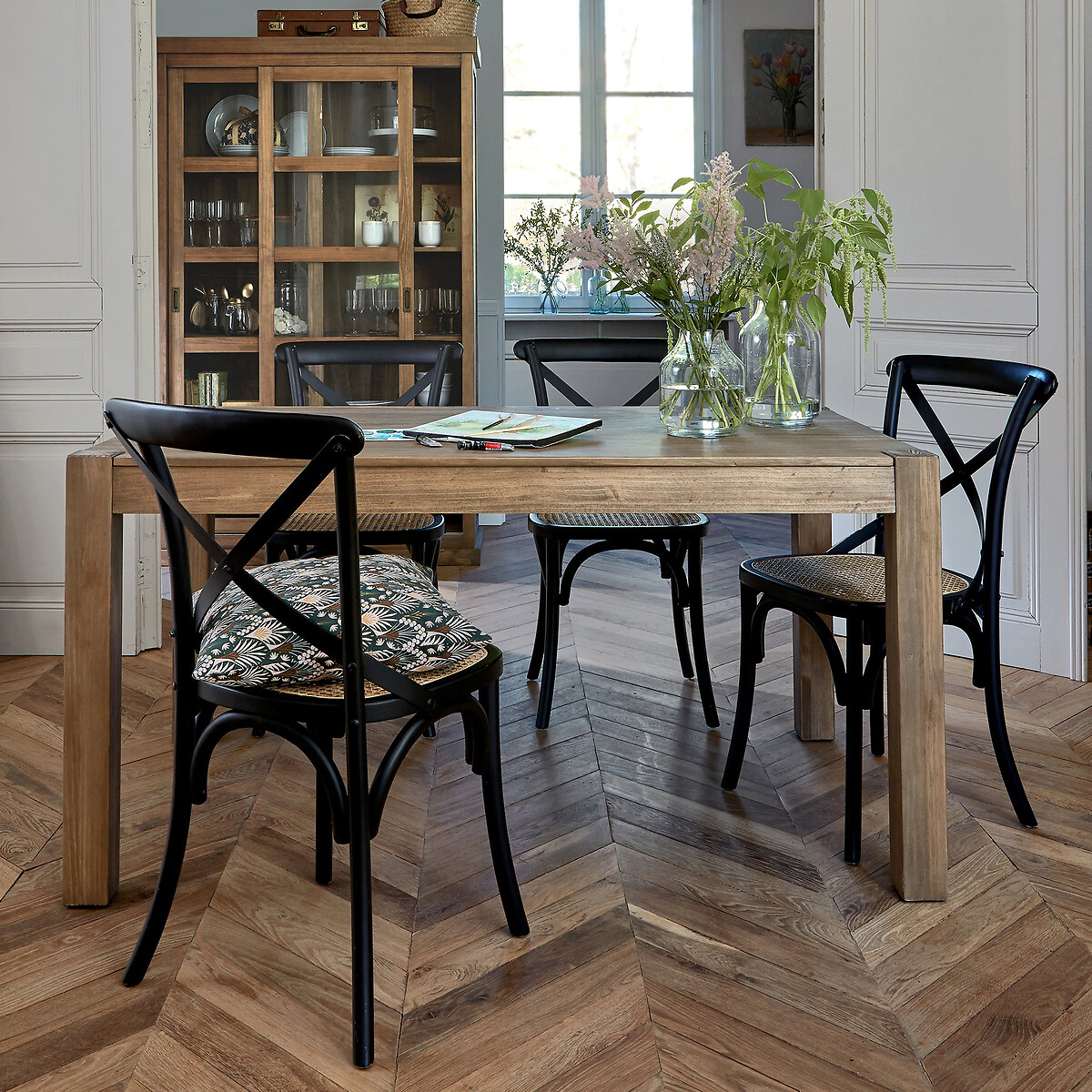 LA REDOUTE INTERIEURS<br>Mesa com extensões, 6/8 pessoas, Lunja