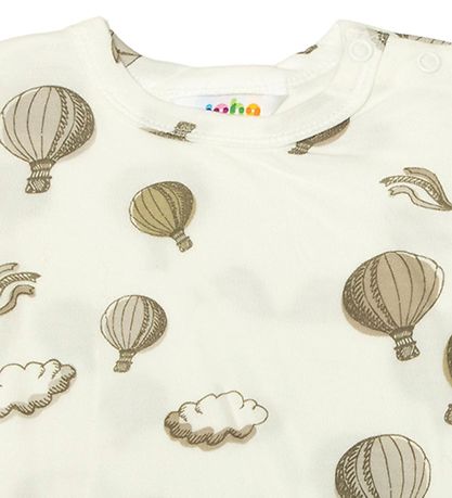 Joha T-Shirt - Bambus - Off White m. Ballon
