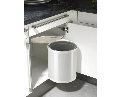 Hailo inbouw afvalbak Compact-Box 15 l wit