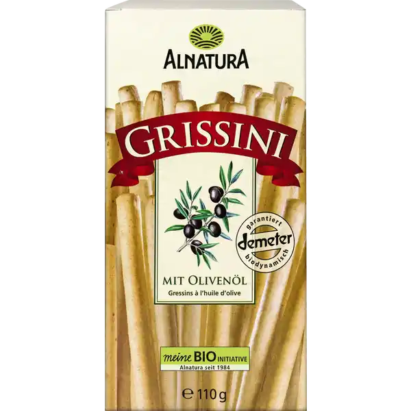 Bio Grissini mit Olivenöl