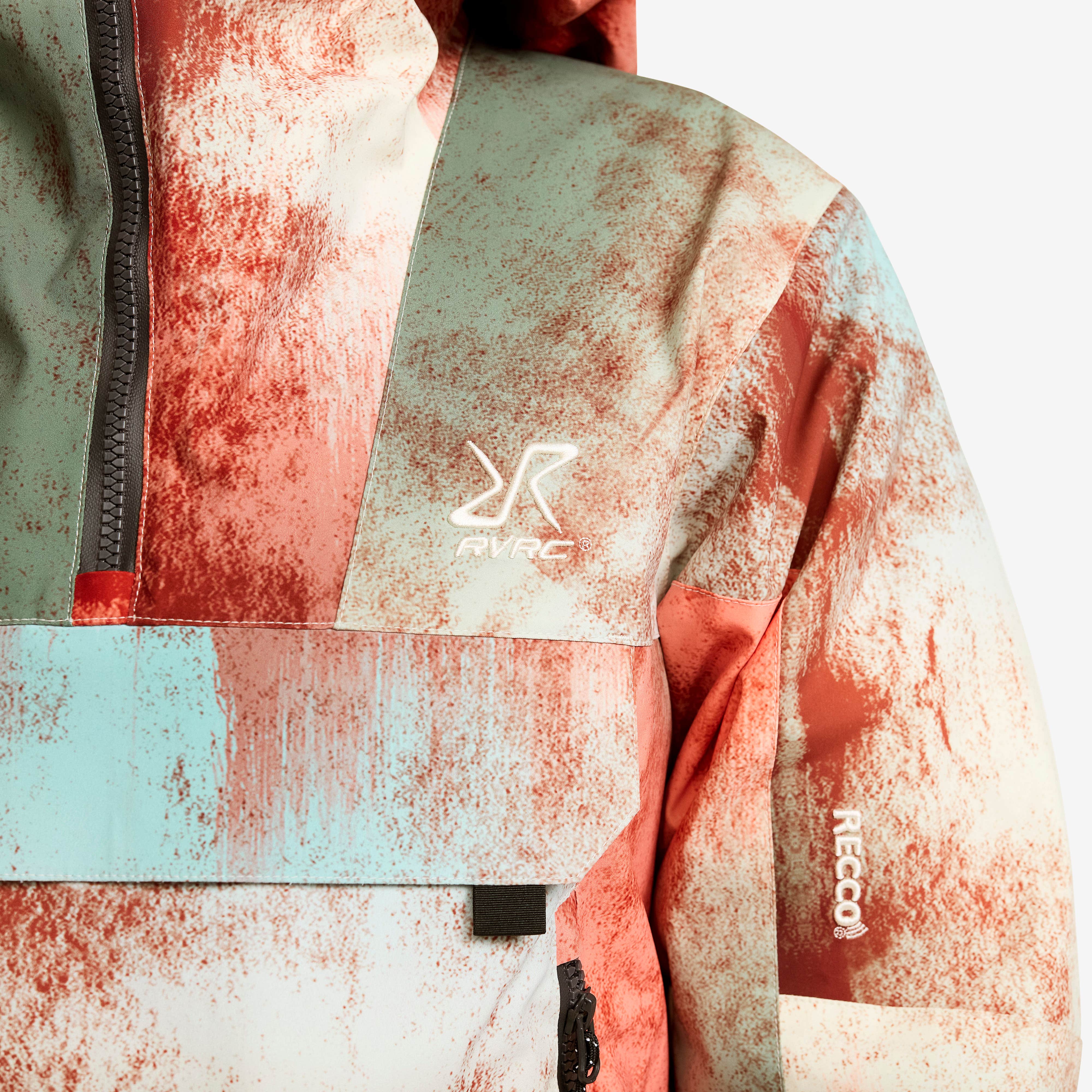 Halo 2L Insulated Ski Anorak Dame Bruschetta/Dusty Green