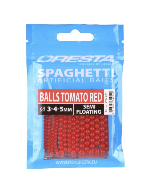 Cresta Spaghetti Balls Tomato Red - Aas -