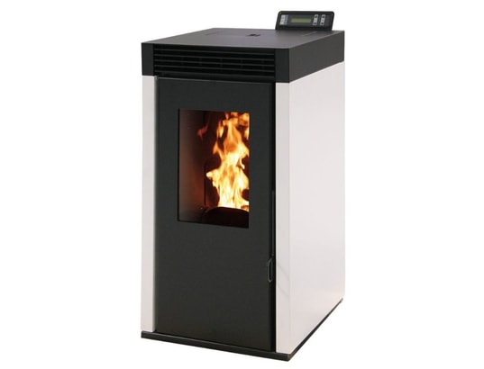 INTERSTOVES - Poêle à granulés Poêle à granules marina 6kw etanche - blanc