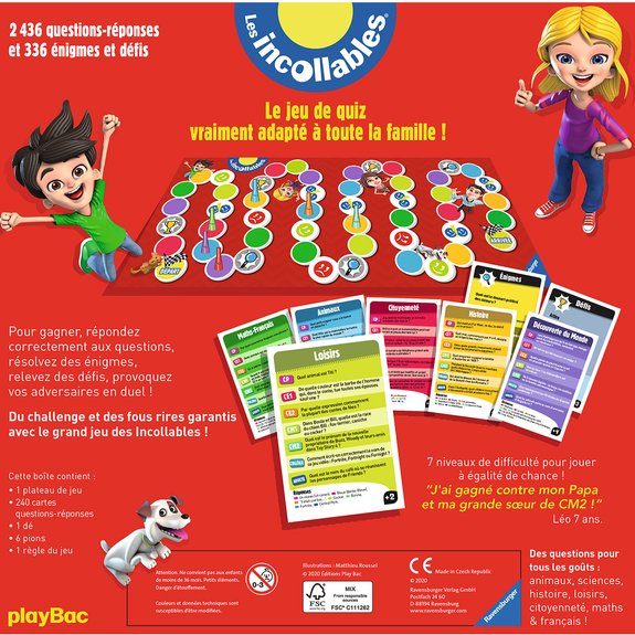 Les incollables - le grand jeu familial