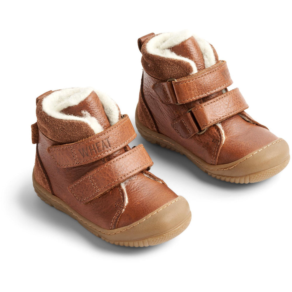 Køb Wheat Cognac Vinterstøvler Snug Tex