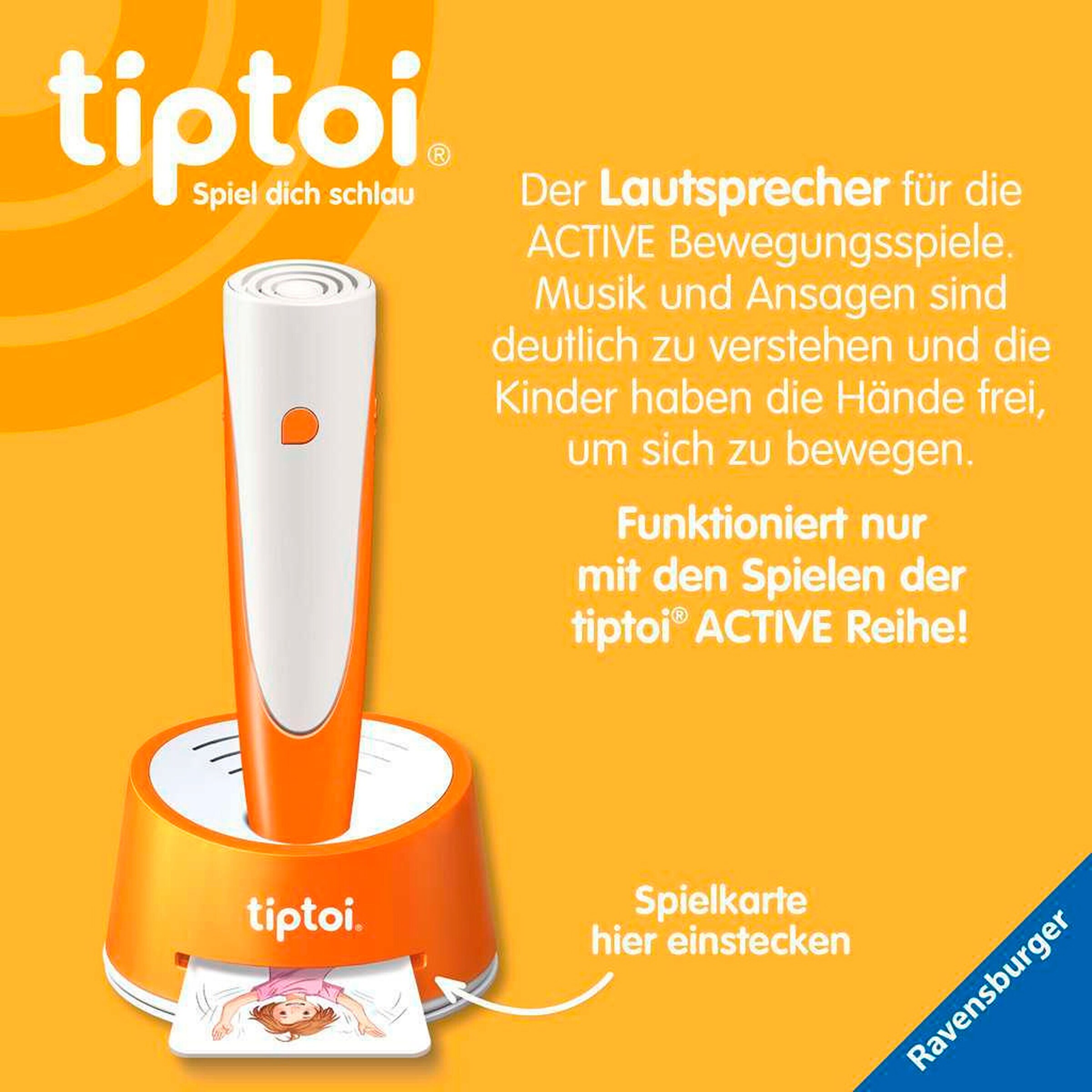 Ravensburger - TIPTOI ACTIVE Set Kunterbuntes Tanz-Theater