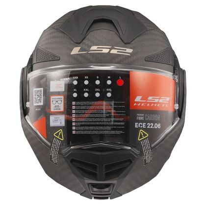 Casque LS2 FF901 ADVANT X CARBON - SOLID - Noir