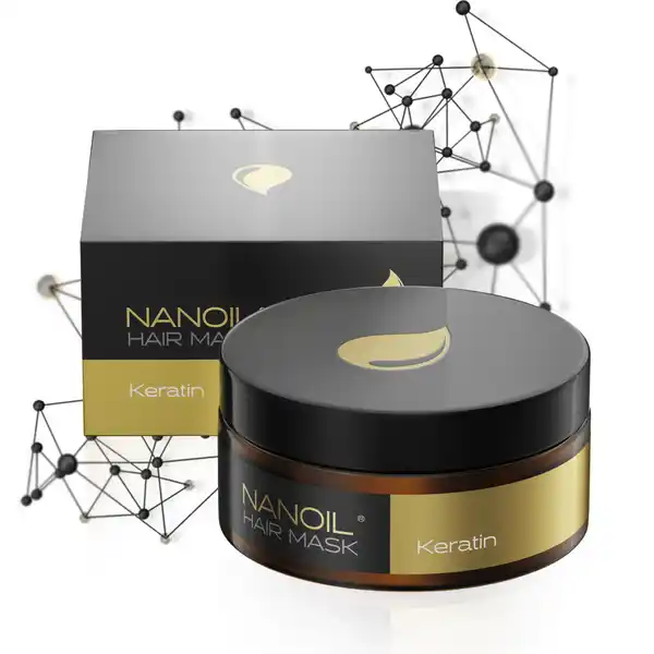 Haarmaske mit Keratin