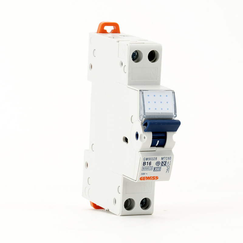 Gewiss installatieautomaat 1P+N B16 6KA