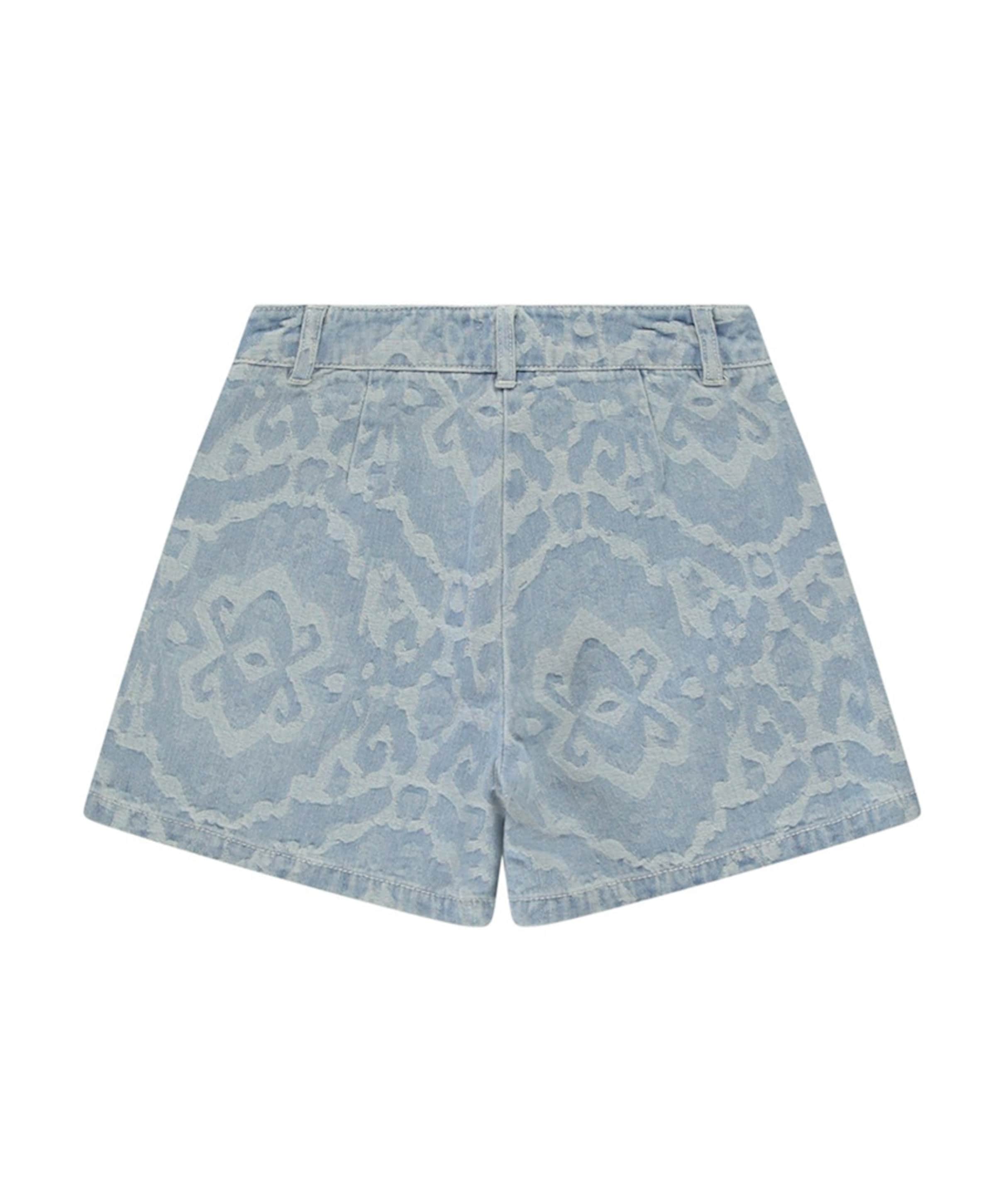 Cars Jeans Kids TABITHA Bleached Us meisjes korte broek blauw