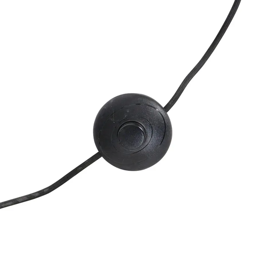 Qazqa vloerlampen mangoes bruin e27