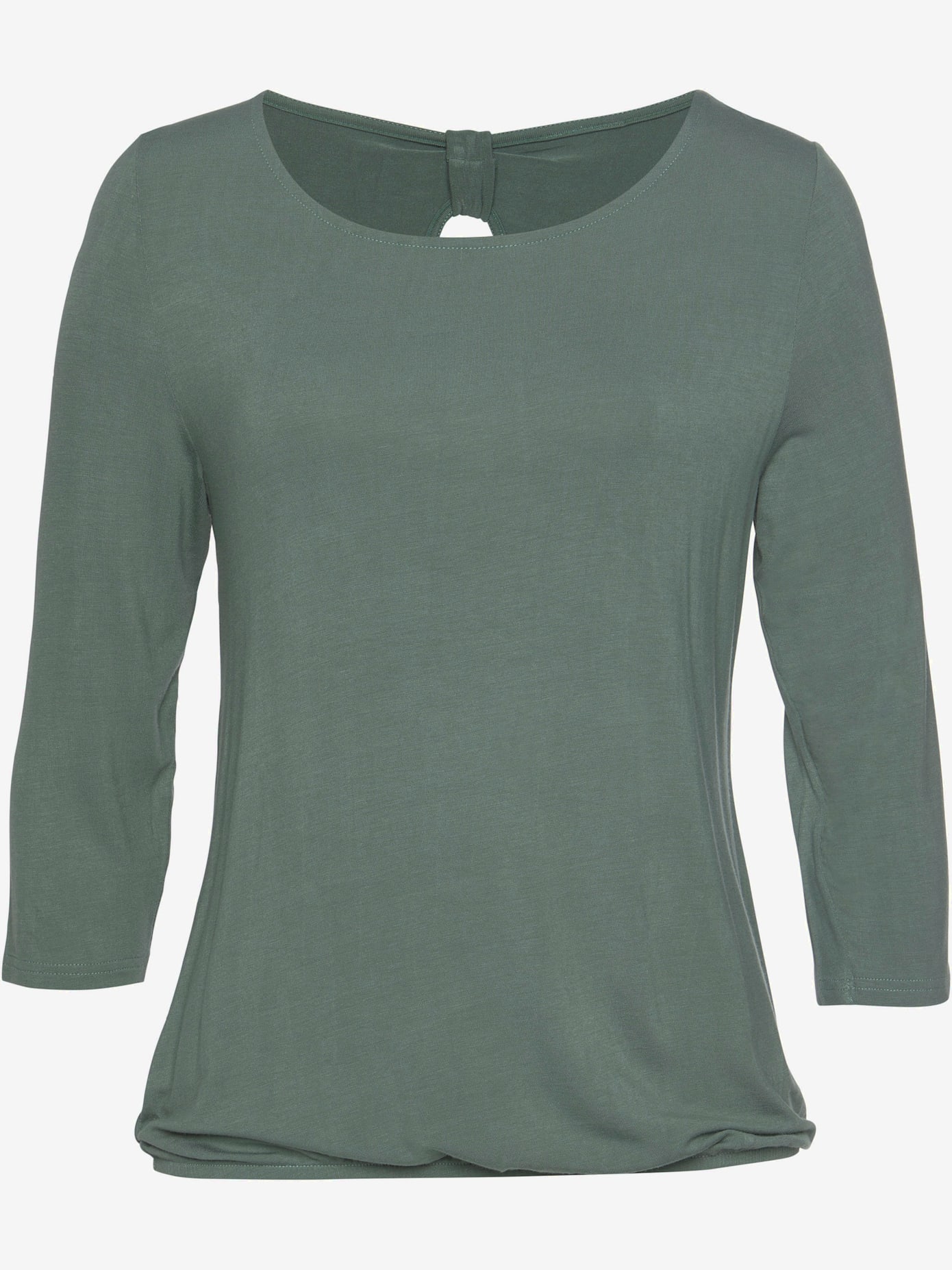 T-shirt à manches 3/4 encolure ronde