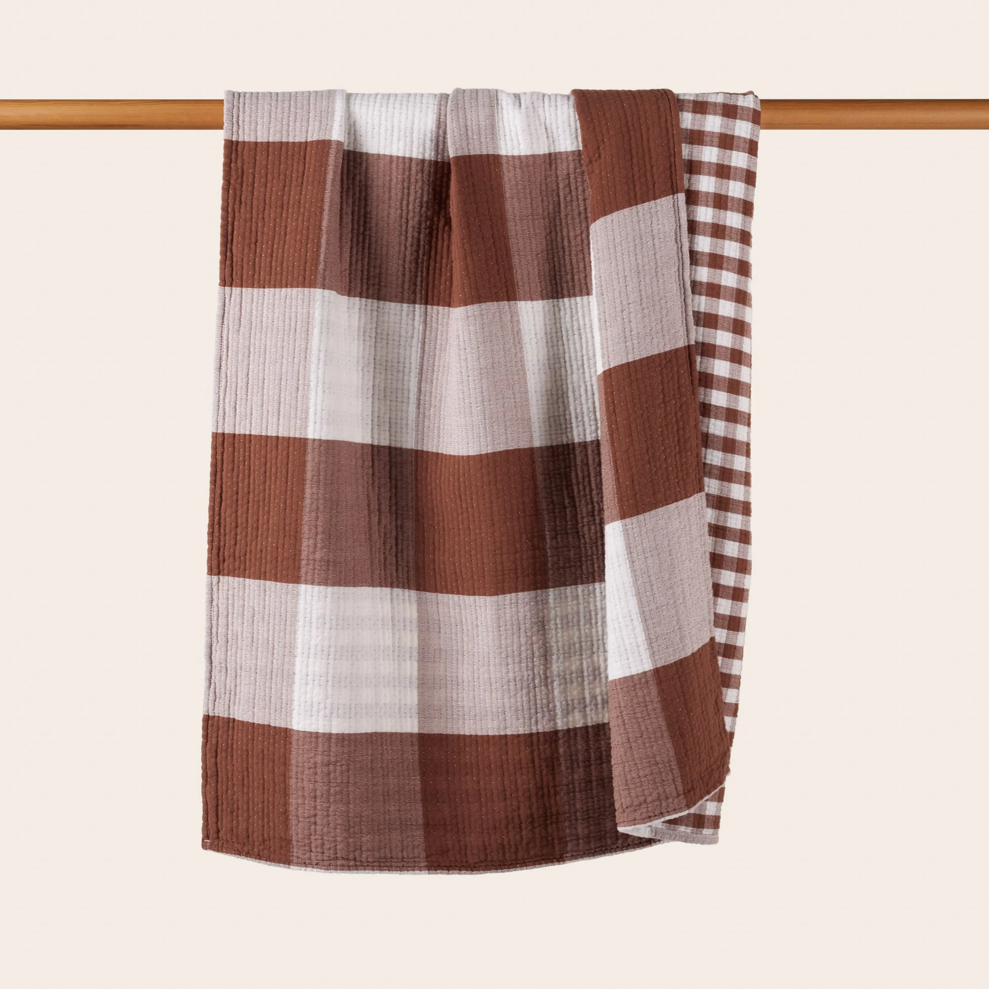 JEANIE - Plaid | Marron