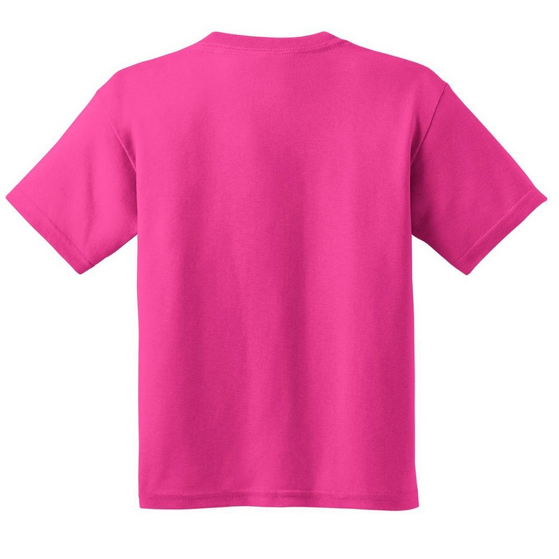 Short Manga Básica Camiseta Con Algodón Grueso Gildan