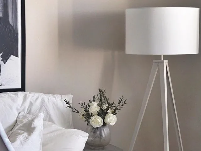Staande lamp STILETTO Metaal Wit