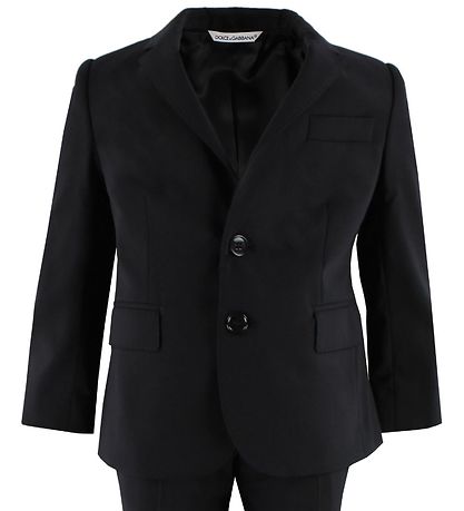 Dolce & Gabbana Jakkes?t - Uld/Viskose - Navy