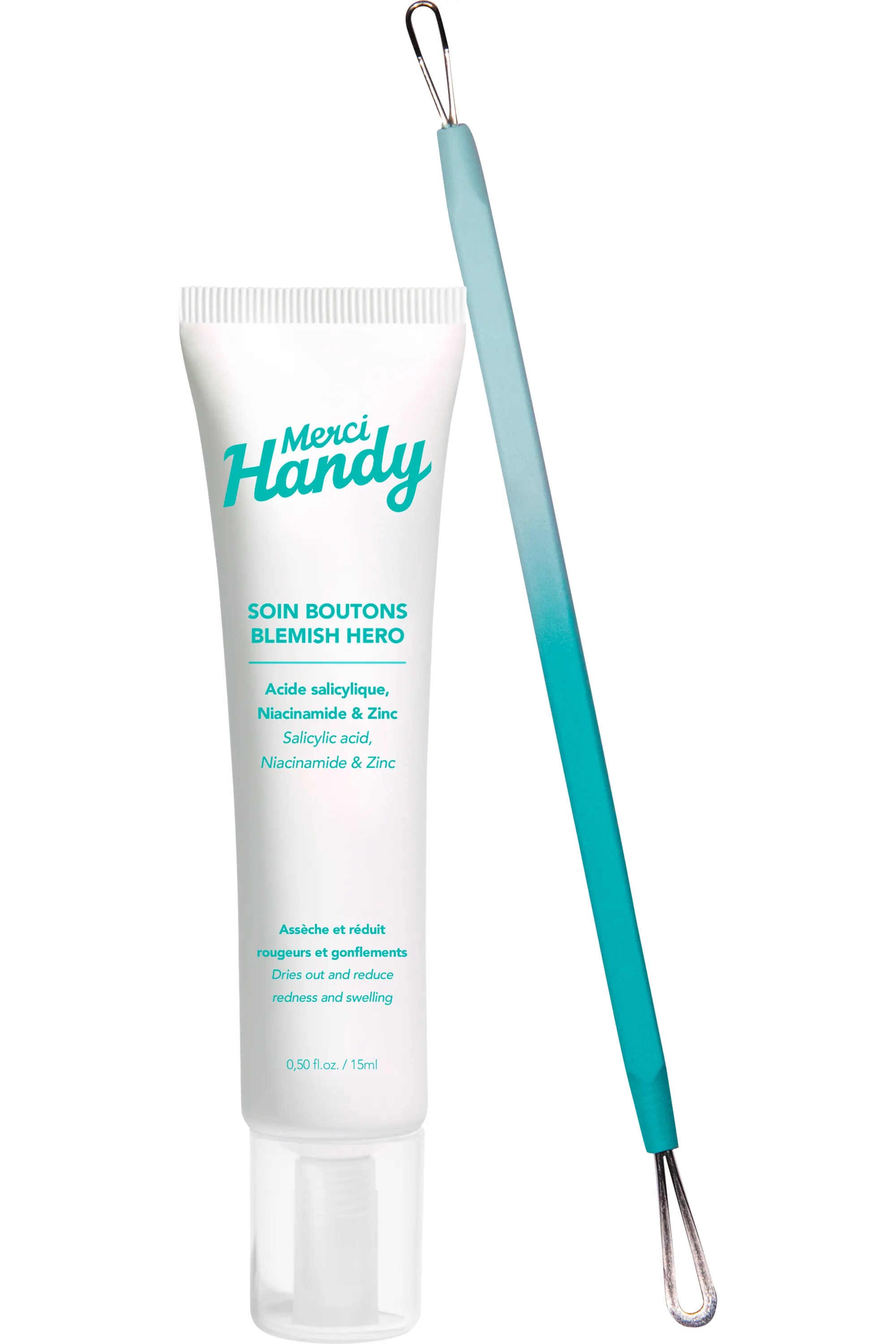 Merci Handy Kit Skin Hero Duo soin boutons & tire-comédon-15 ml