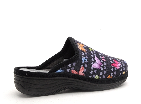 La maison de l espadrille chaussons femme 4212 6 noir
