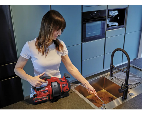 Einhell Power X-Change TE-DA 18/760 Li accu pijpreiniger, zonder accu en lader