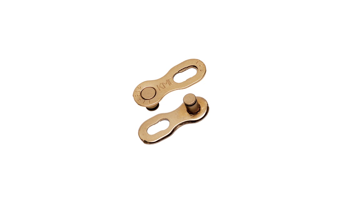 Kædeled KMC 12-speed titanium guld 2 stk