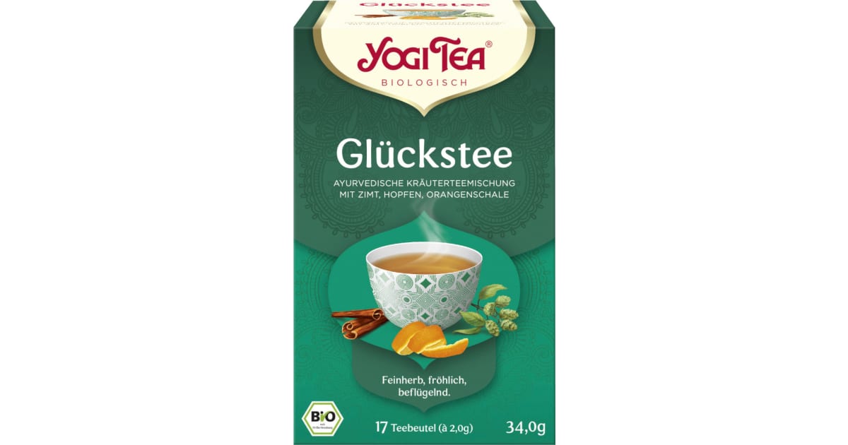 YOGI TEA Bio Glückstee