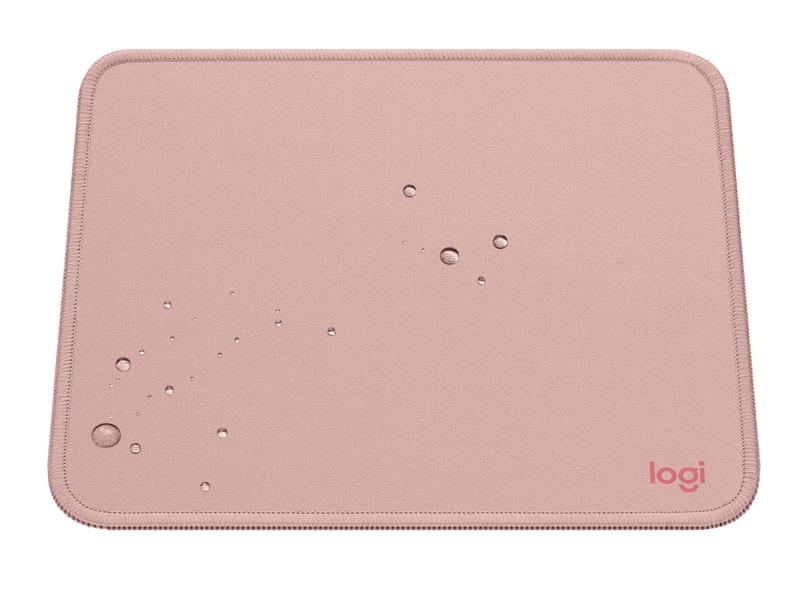 Logitech Mausmatte Studio Series Rosa Elegantes Mauspad aus recyceltem Polyester