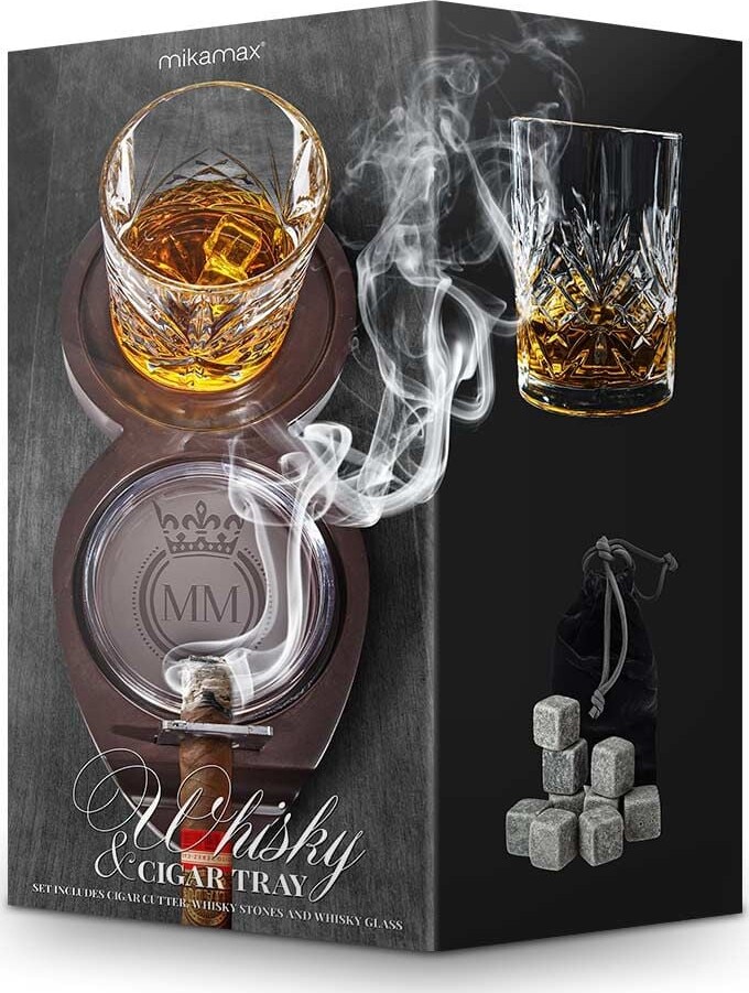 Whisky & Cigar Tray