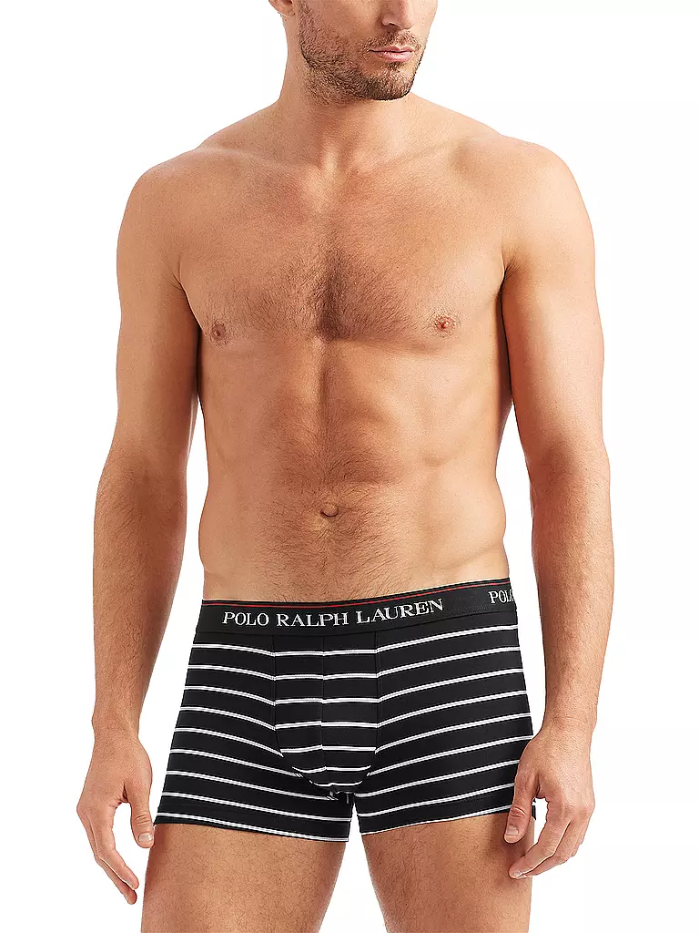 POLO RALPH LAUREN Pants 3-er Pkg schwarz  schwarz