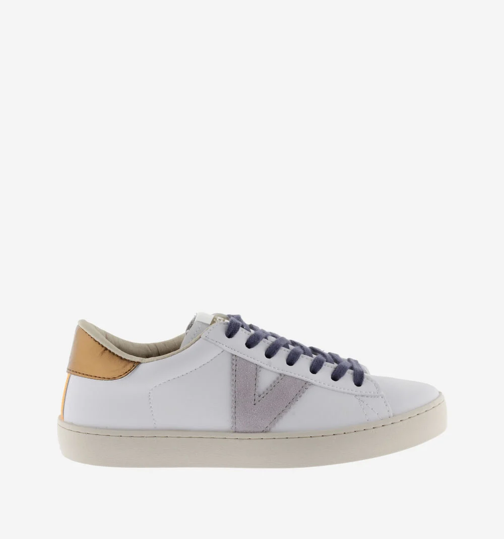 BERLÍN EFFET CUIR MULTICOLORE Baskets femme à effet cuir multicolore COBRE