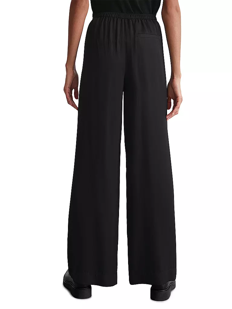MARC O'POLO Marlenehose schwarz
