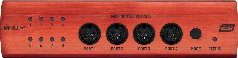 M4U - eX - MIDI Interface - USB 3.0 - 8 MIDI Poorten