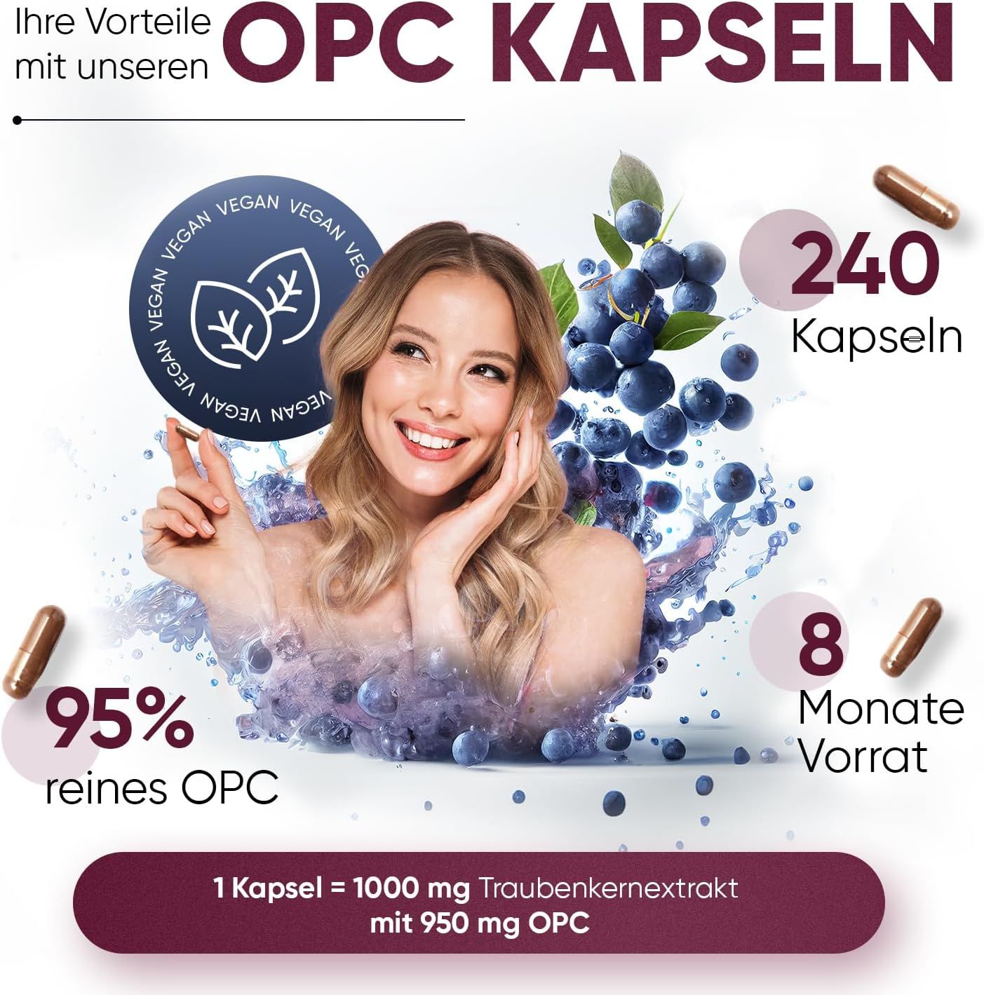 WeightWorld OPC Traubenkernextrakt