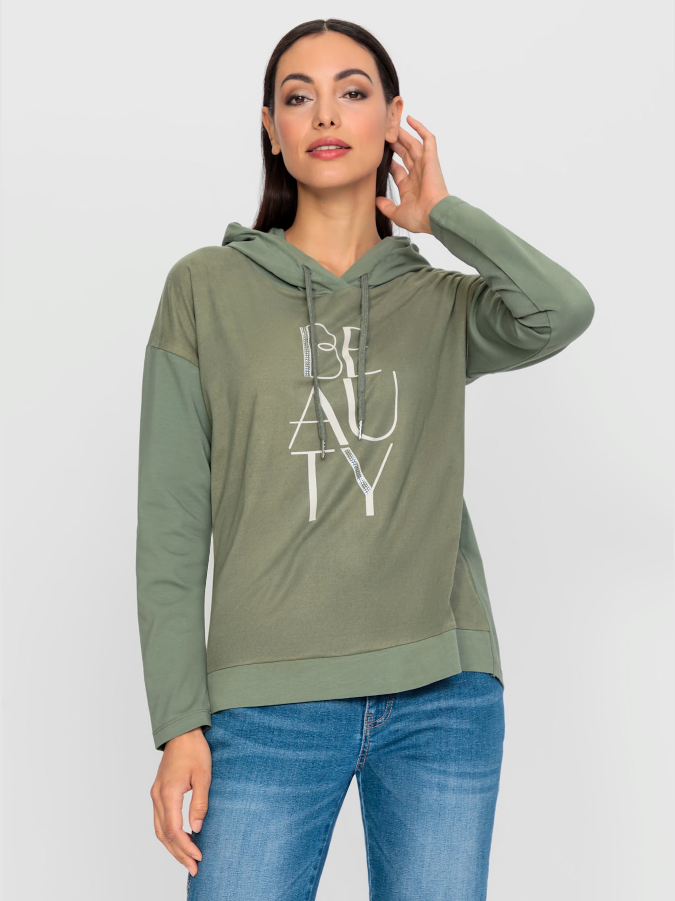 T-shirt à capuche à capuche