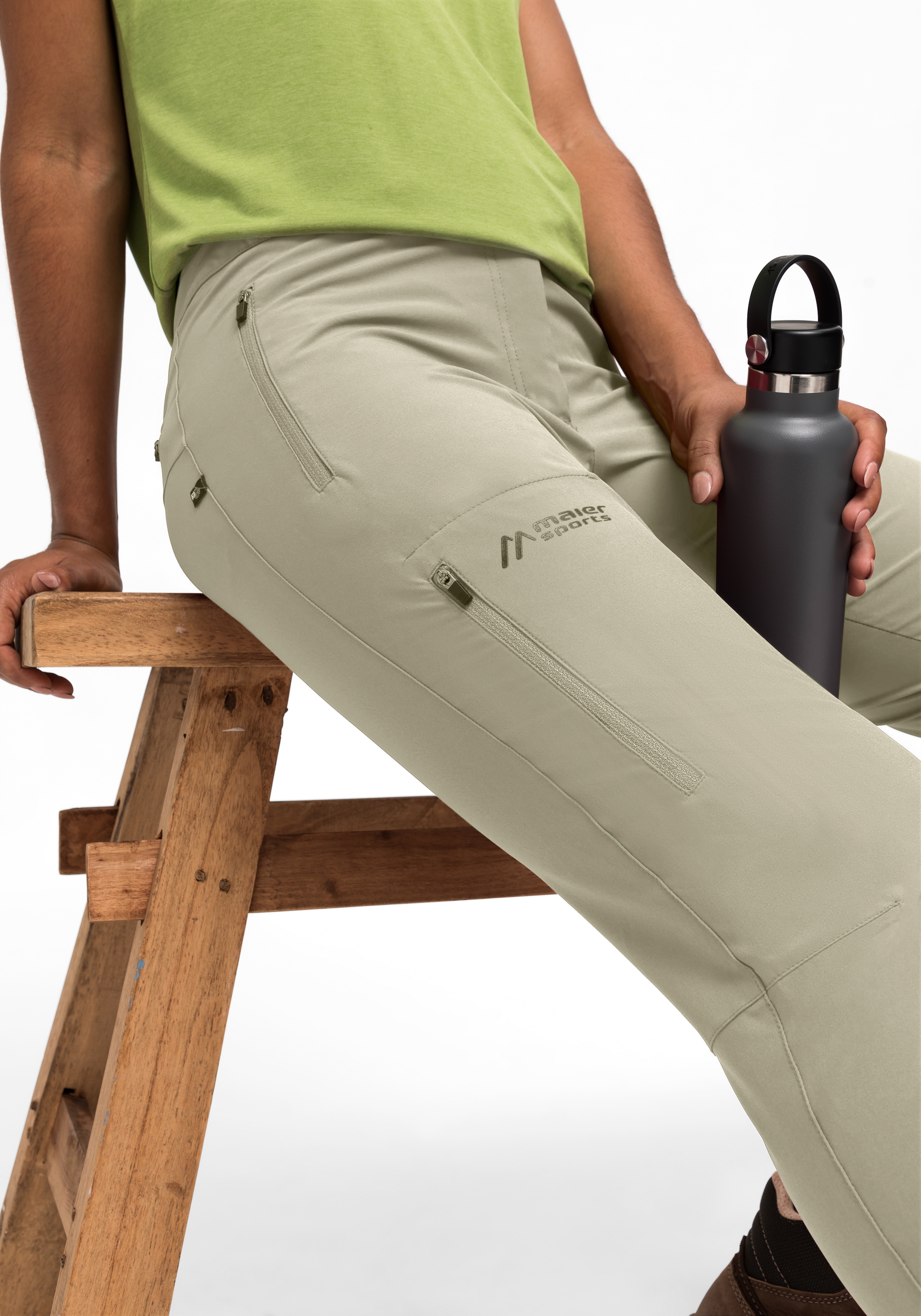 Maier Sports Outdoorhose »Latit slim W«  Damen Wanderhose, lange Outdoor-Hose, Trekkinghose slim