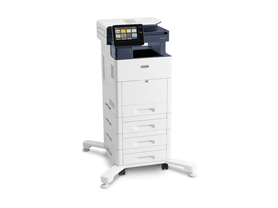 Xerox VersaLink C505/X - Multifunktionsprinter - farve - LED - 216 x 356 mm (original) - A4/Legal (medie) - op til 43 spm (kopiering) - op til 43 spm (udskriver) - 700 ark - 33.6 Kbps - Gigabit LAN, USB vært, NFC, USB 3.0 - Sold