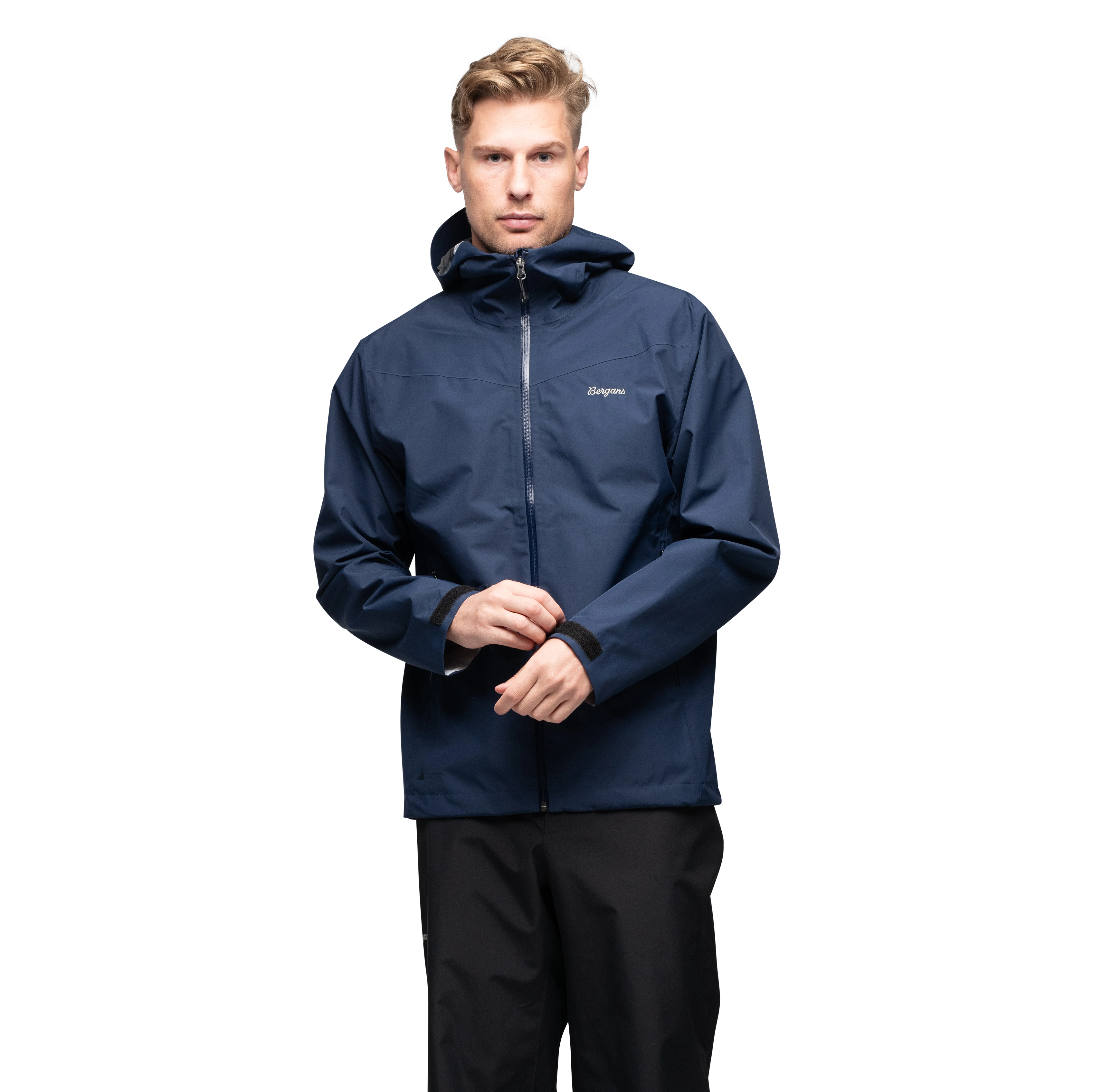 Essentials 2.5L Shell Jacket Men Navy Blue