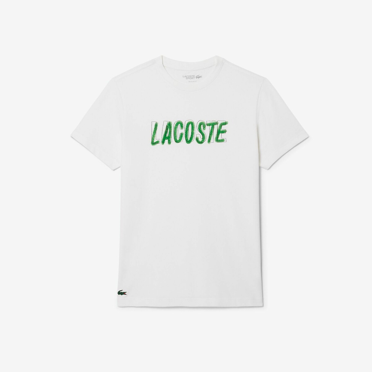 Camiseta Lacoste Sport Ultra Dry com estampa Lacoste